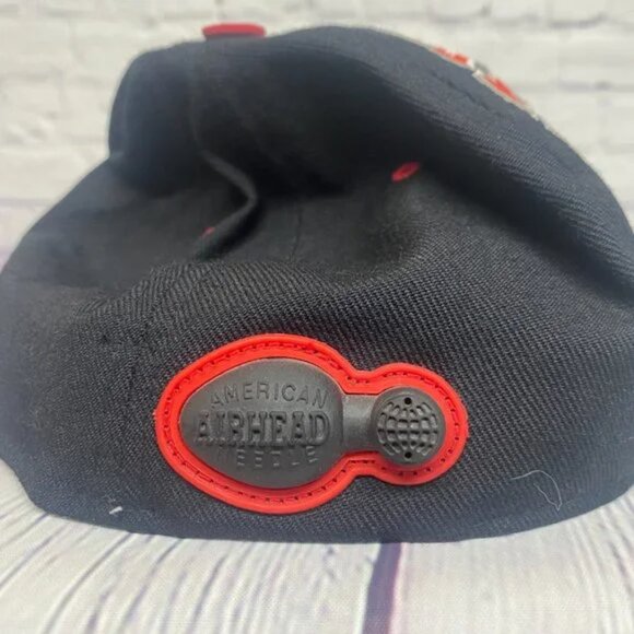 Ottawa Senators Hat Cap Fitted Large Black Red American Needle Airhead Air Pump - Picture 8 of 15